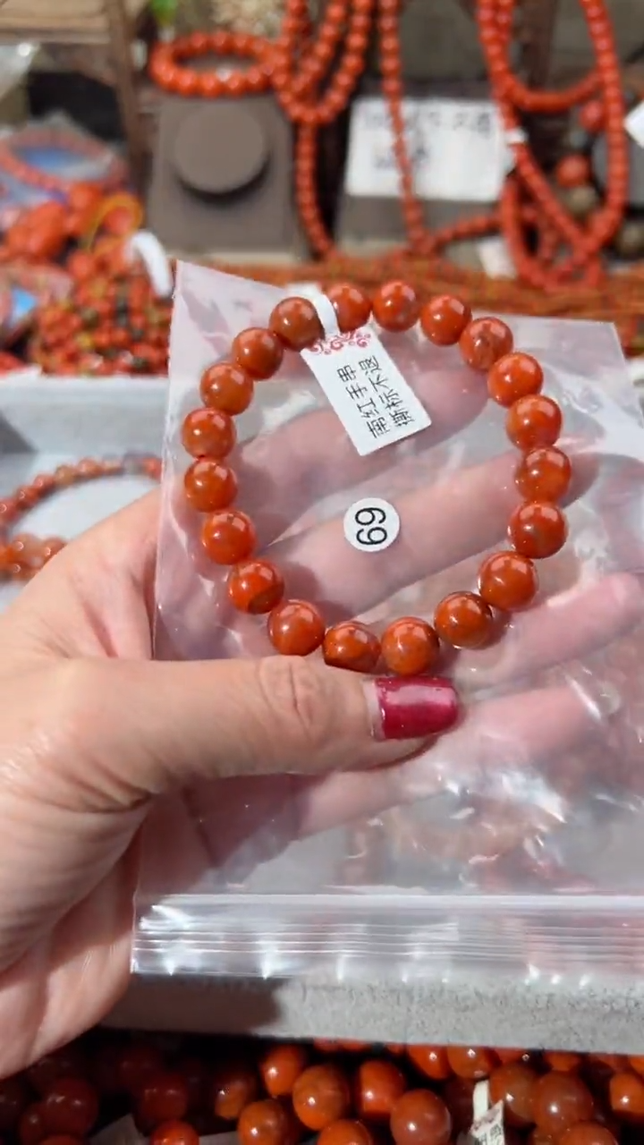 【闪购商品】南红玛瑙手串未镶嵌1