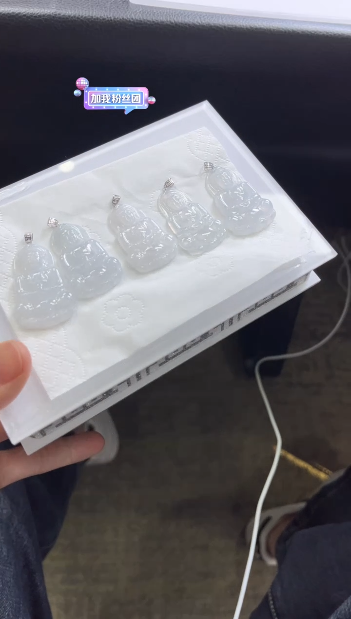 【闪购商品】翡翠颈饰18K金镶嵌Z144 /多样性发一件/配绳子