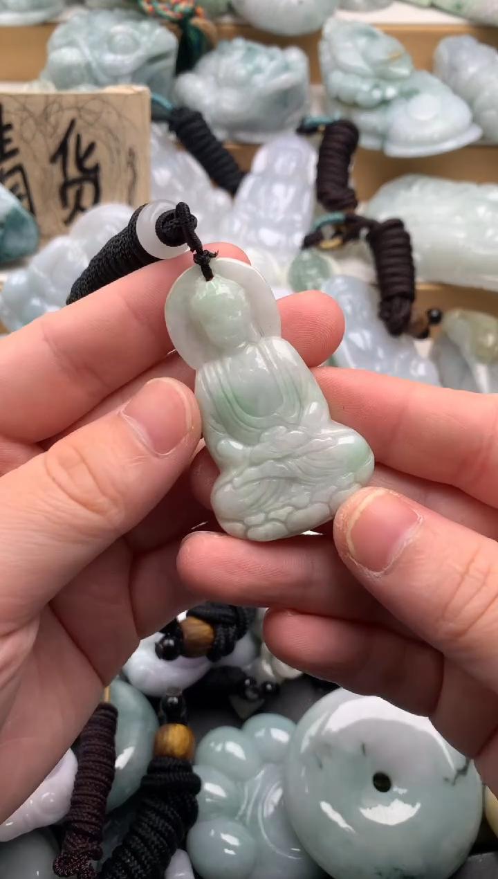 吊坠(不含链)未镶嵌翡翠1