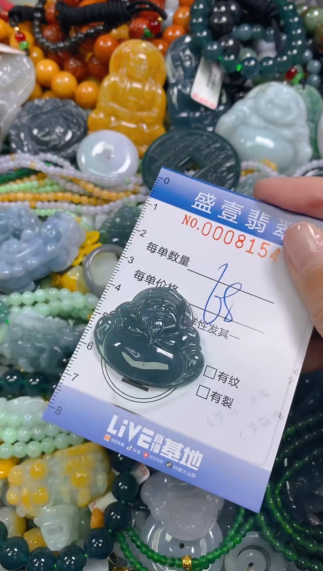 颈饰未镶嵌翡翠闪购0008154