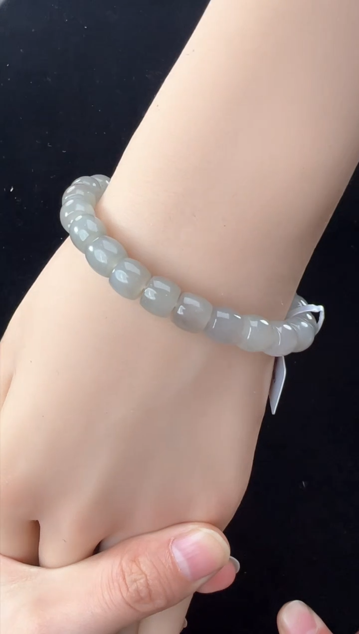 【闪购商品】和田玉手镯未镶嵌【大足石刻】天然和田玉玉镯串