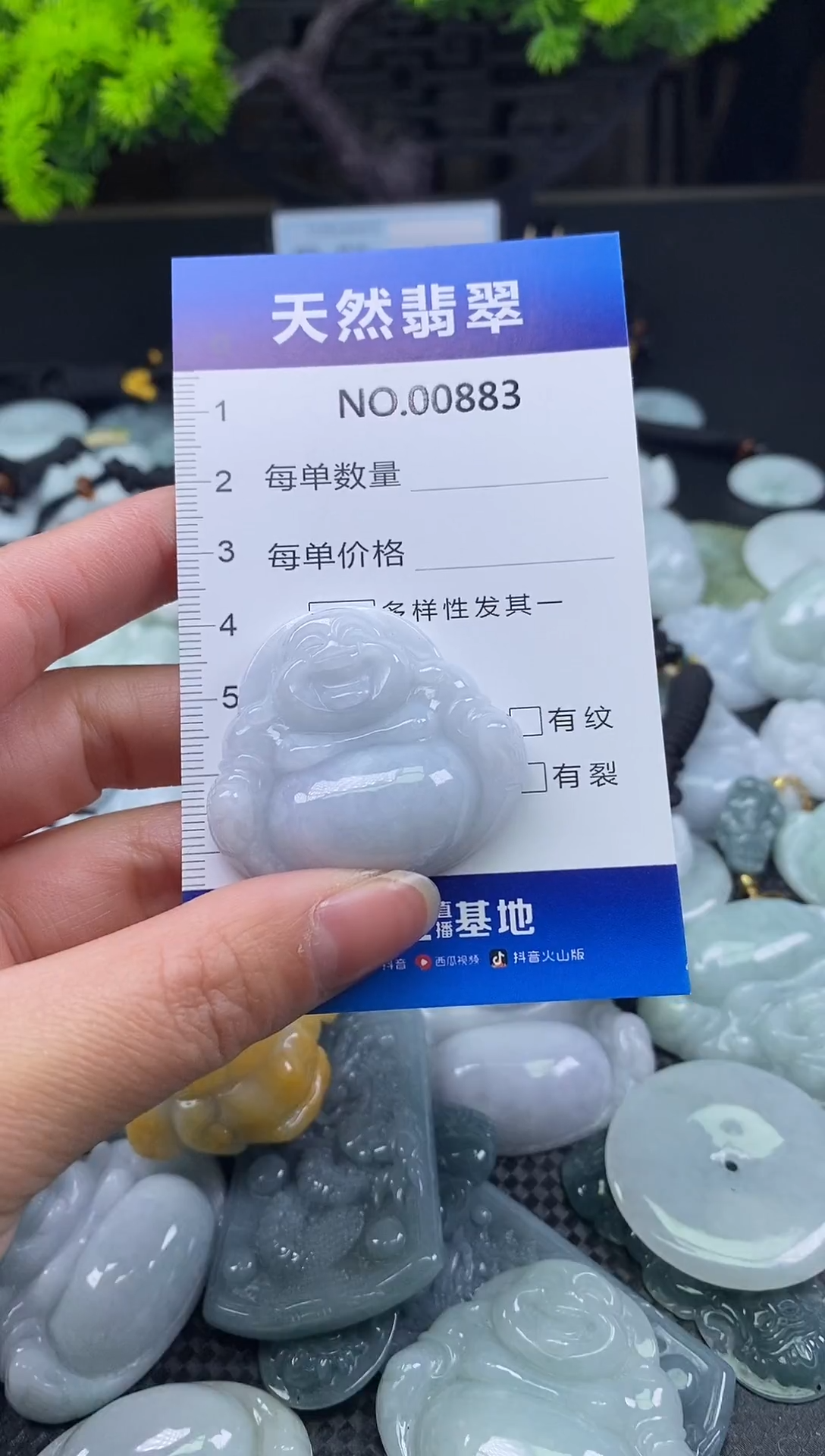 颈饰未镶嵌翡翠天然缅甸翡翠883