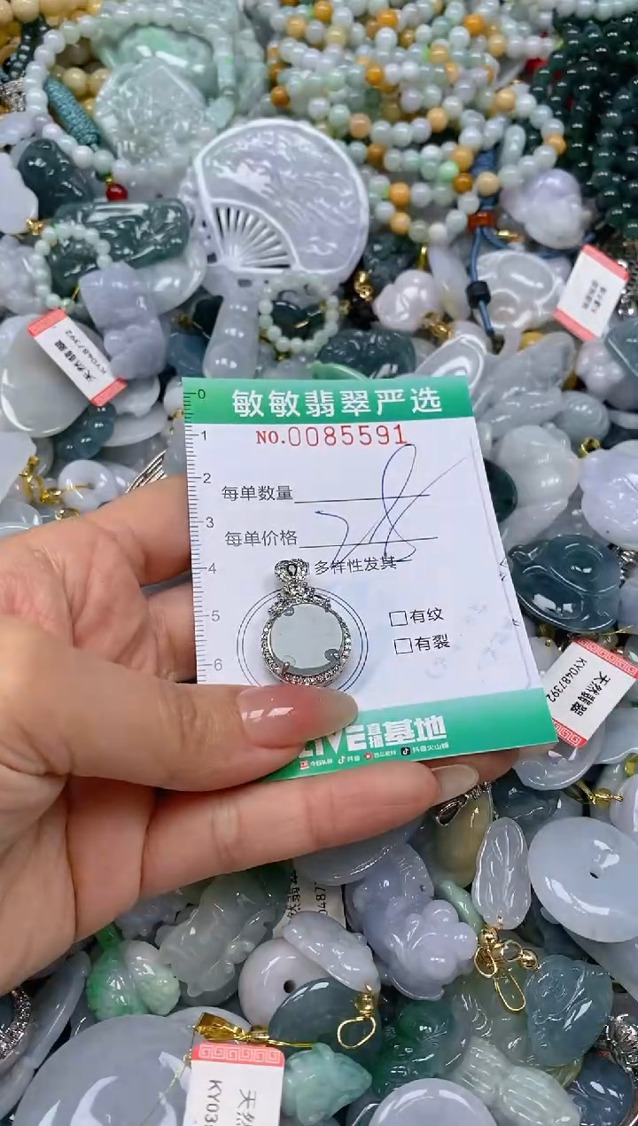 【闪购商品】翡翠颈饰未镶嵌闪购0085591