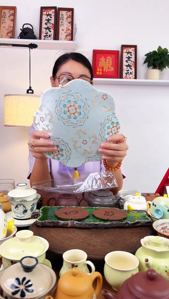 茶瓷物语福利双面茶垫