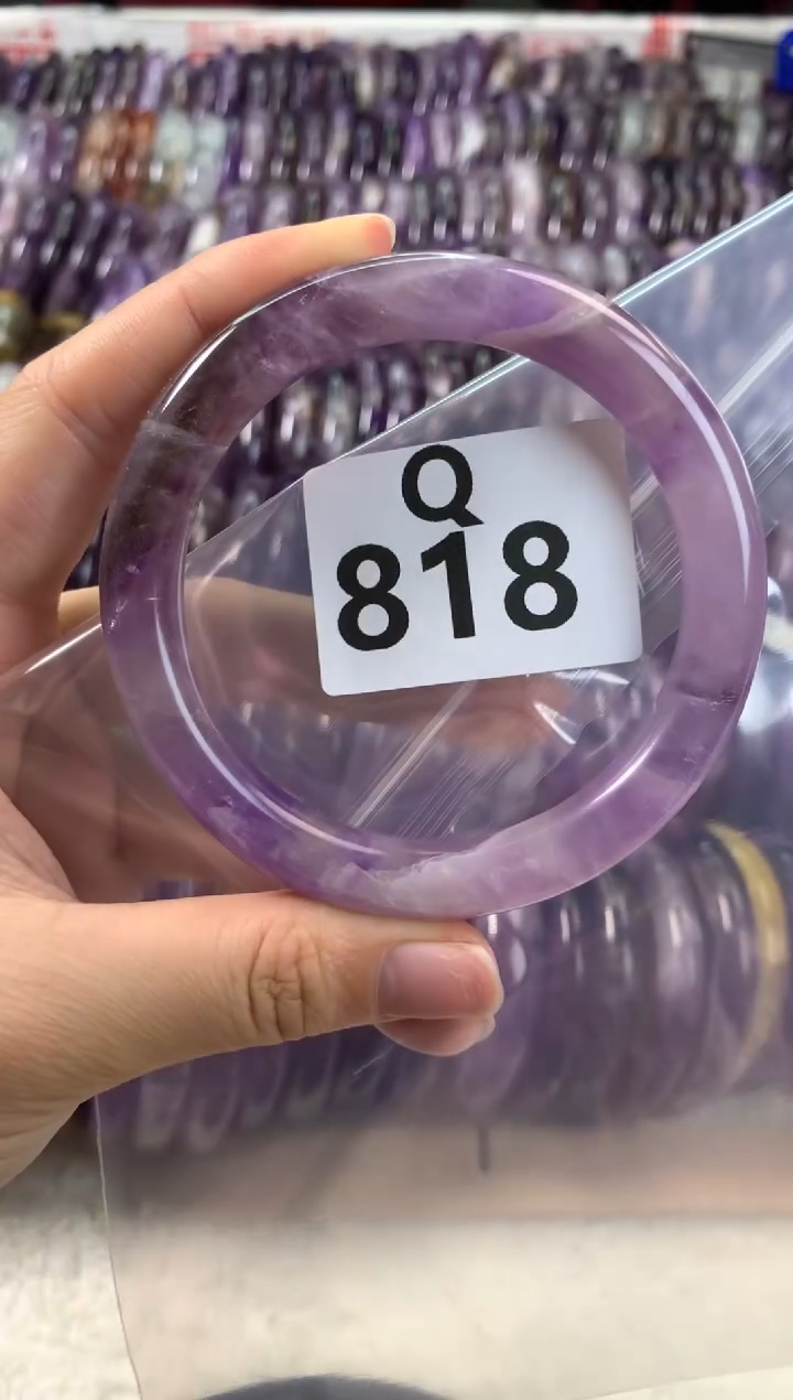 【闪购商品】水晶水晶手镯Q未镶嵌818-59