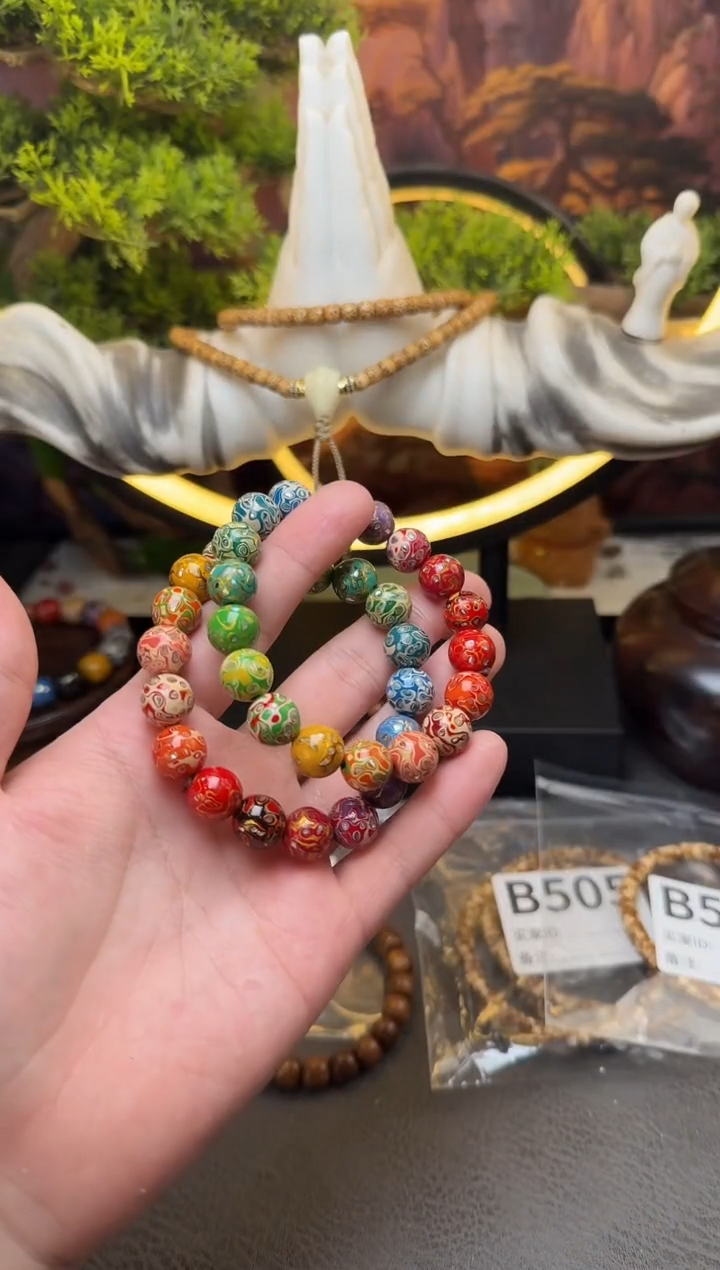 大漆工艺品手串/手链大漆多宝圆珠1.0