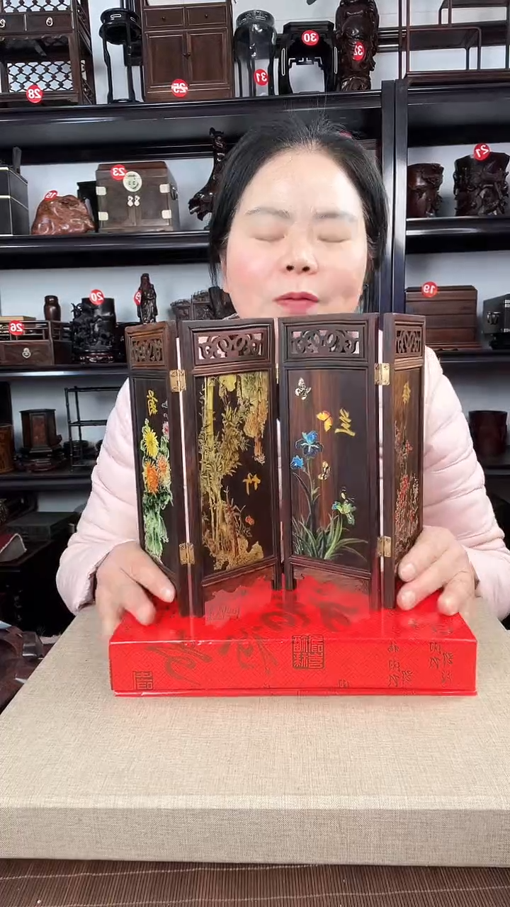 【闪购商品】木1226老李红木工艺品