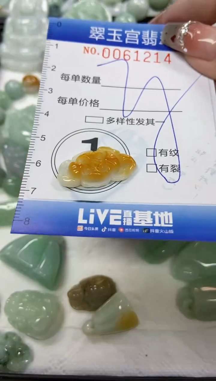 【闪购商品】翡翠颈饰未镶嵌闪购商品0061214