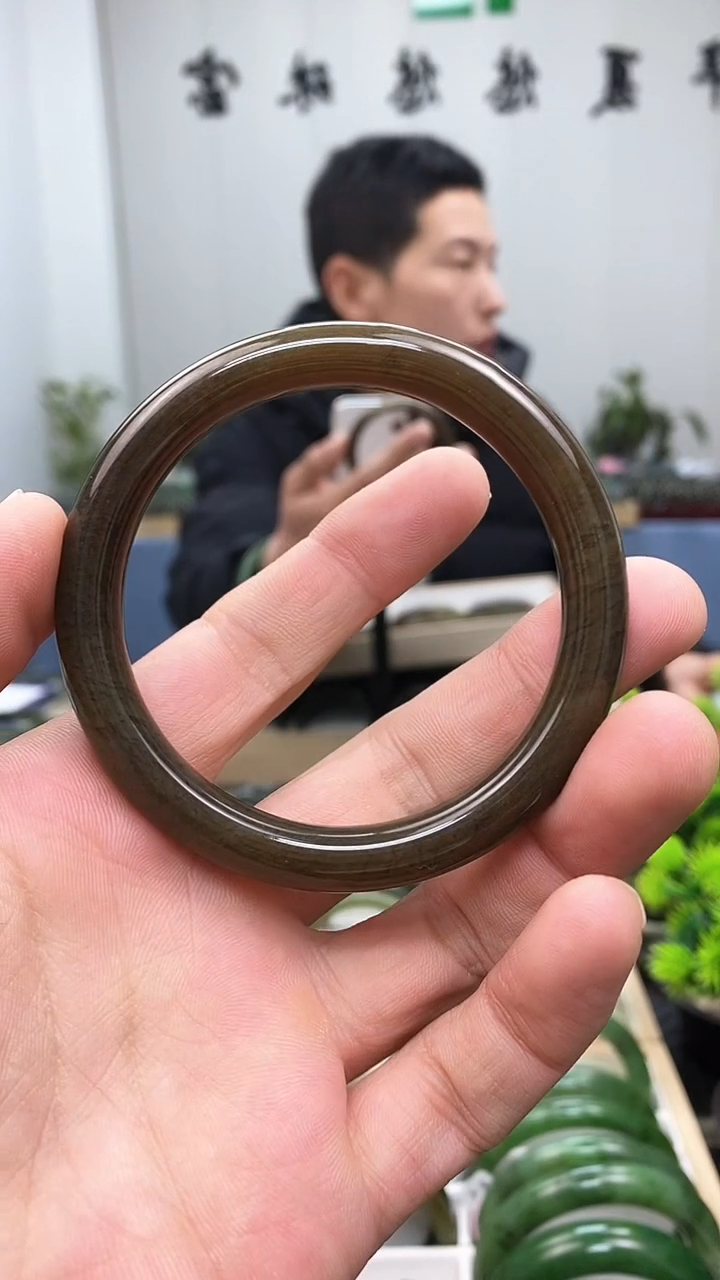 【闪购商品】和田玉手镯未镶嵌58.3