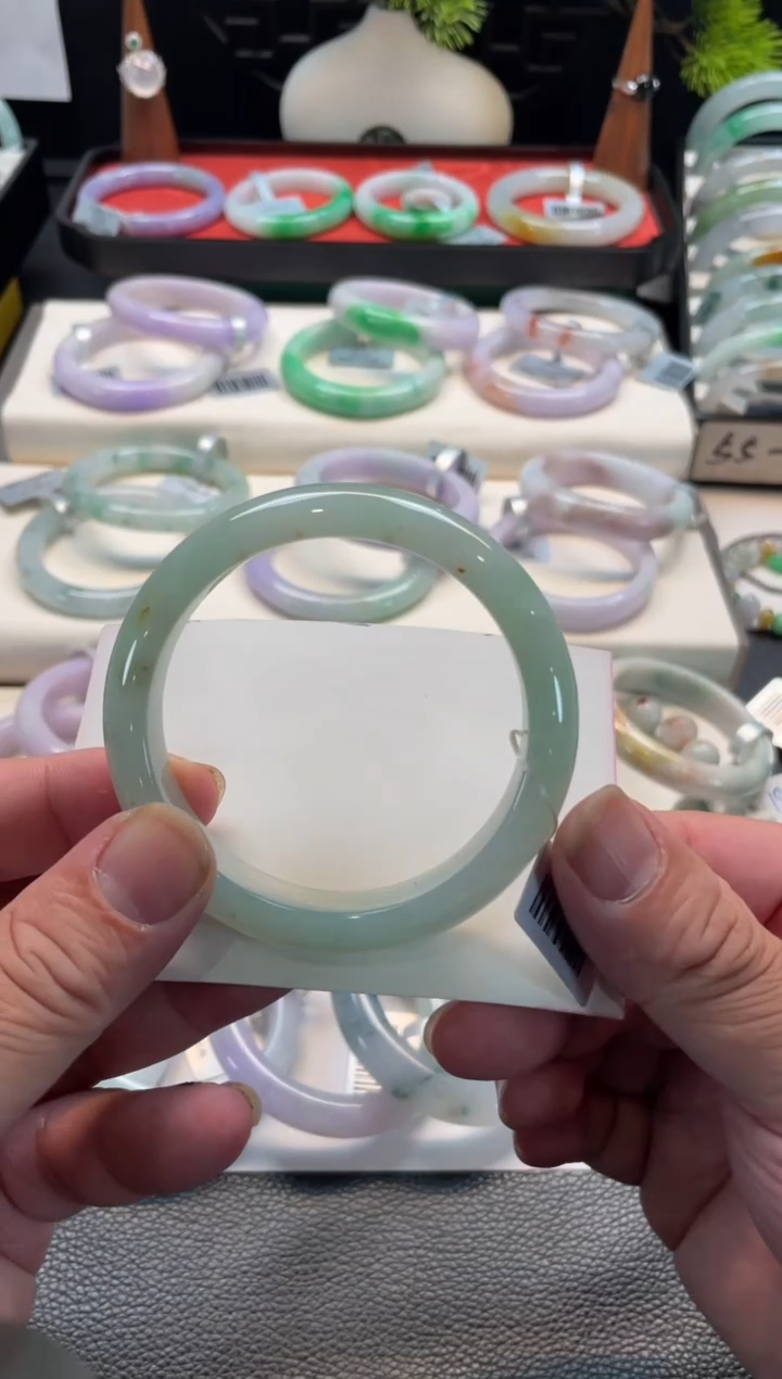 未镶嵌手镯翡翠104号 57正圈