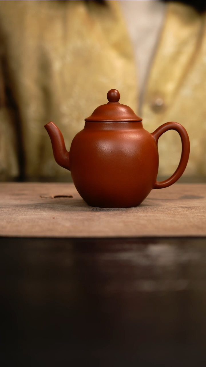 【闪购商品】紫砂茶壶朱泥紫砂壶200cc