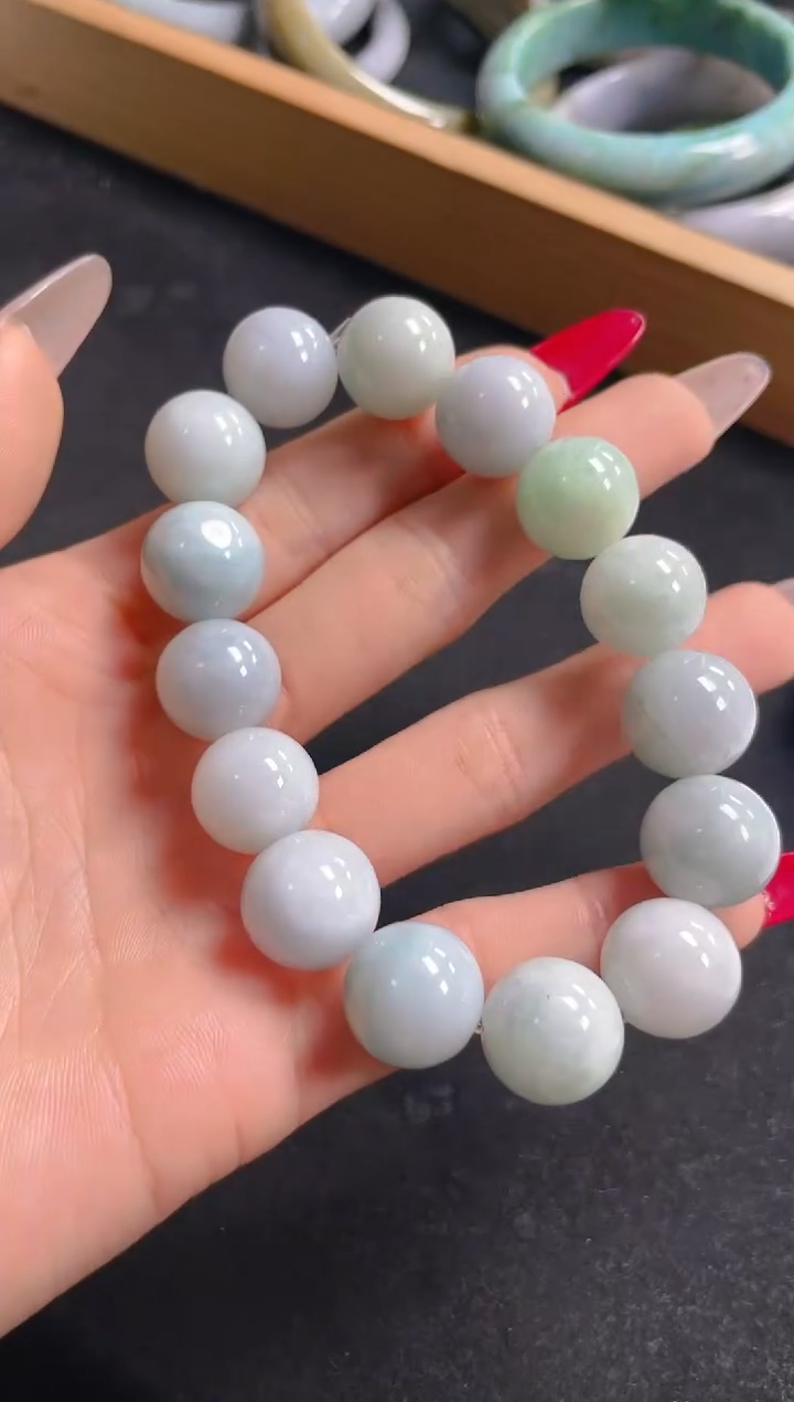 【闪购商品】翡翠颈饰未镶嵌13MM/B/翡翠A货一图一物