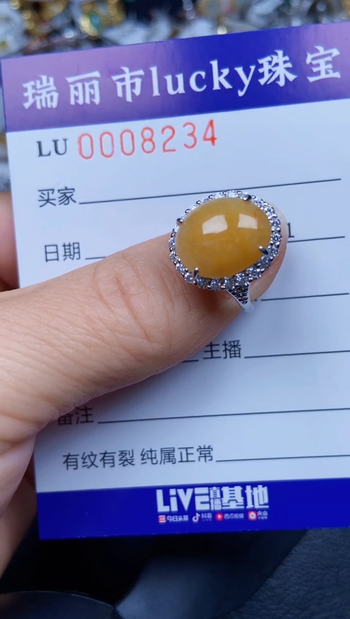 【闪购商品】翡翠颈饰银S925镶嵌8234