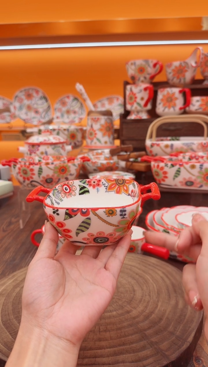 罐景德镇陶瓷餐具碗碟盘子