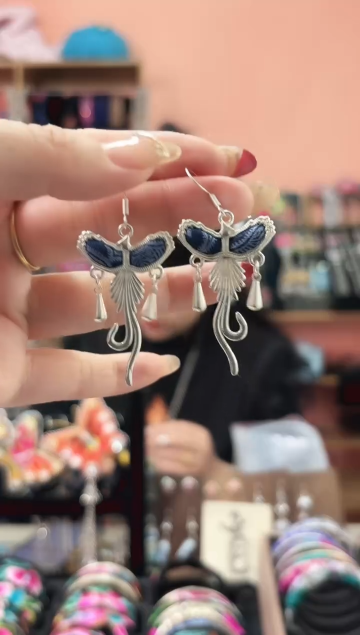 织绣艺枝独绣手工饰品80*