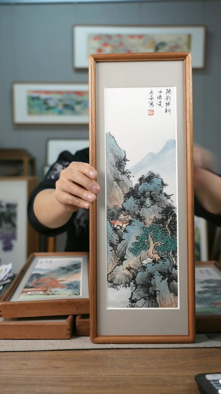 【闪购商品】书法协会会员老师带框作品-