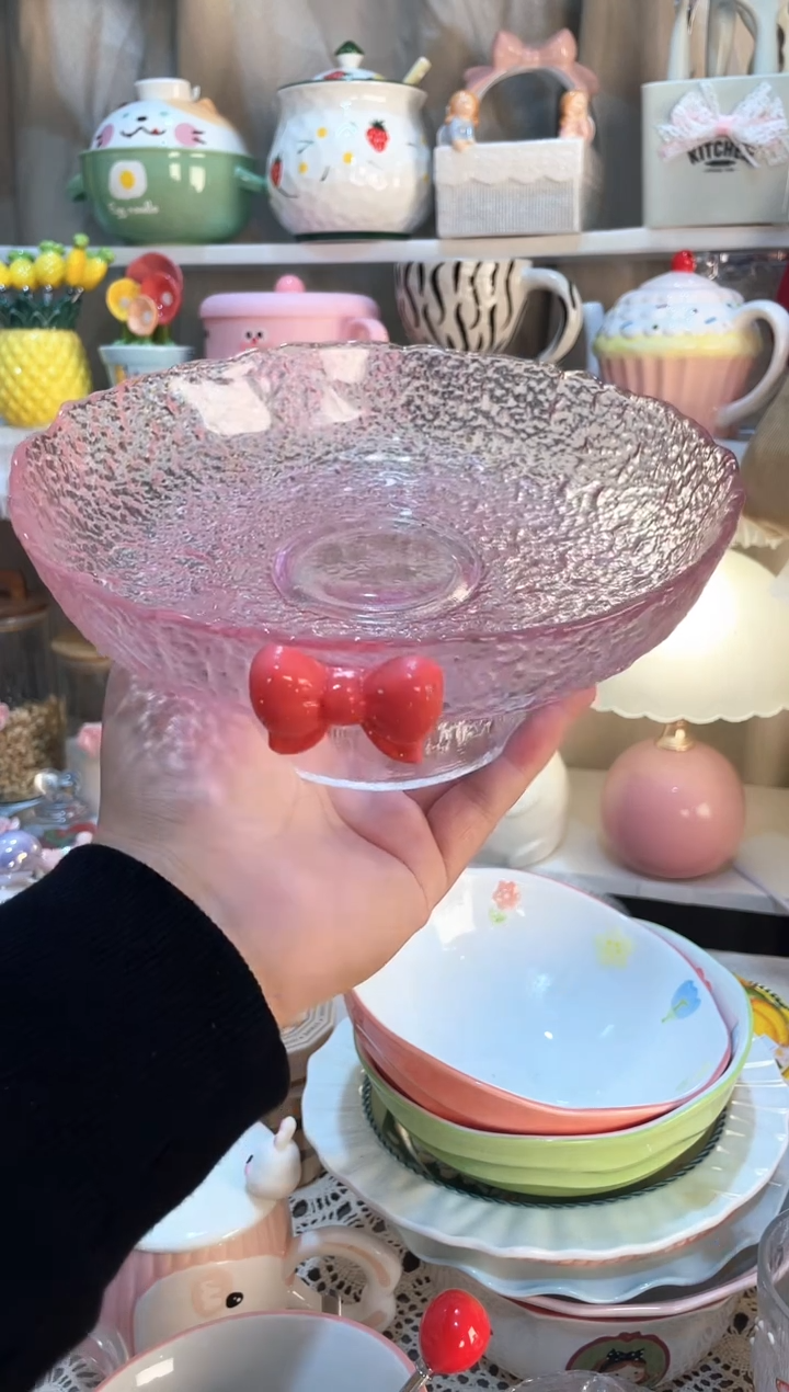 【闪购商品】瓷片水果盘 质量好发货快放心拍