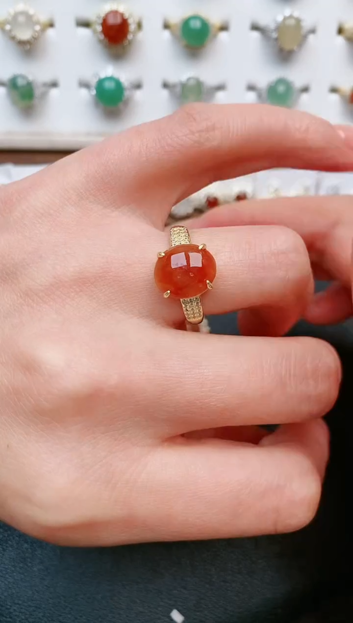 【闪购商品】翡翠戒指银S925镶嵌.....