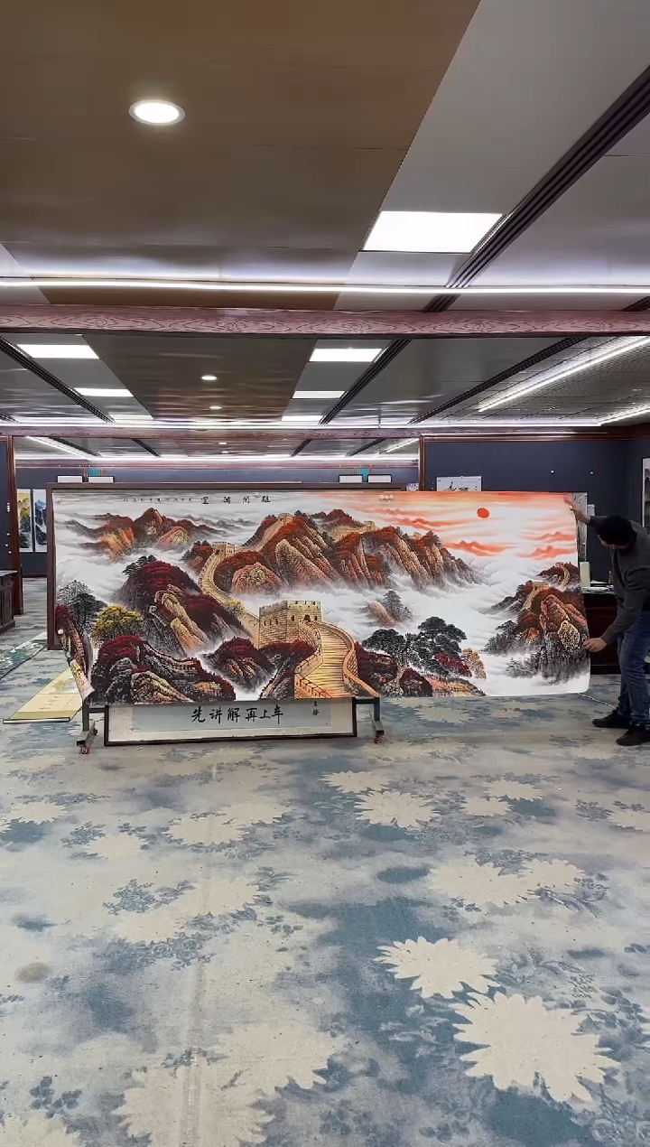 国画Z王红兵-山水国画-大丈二