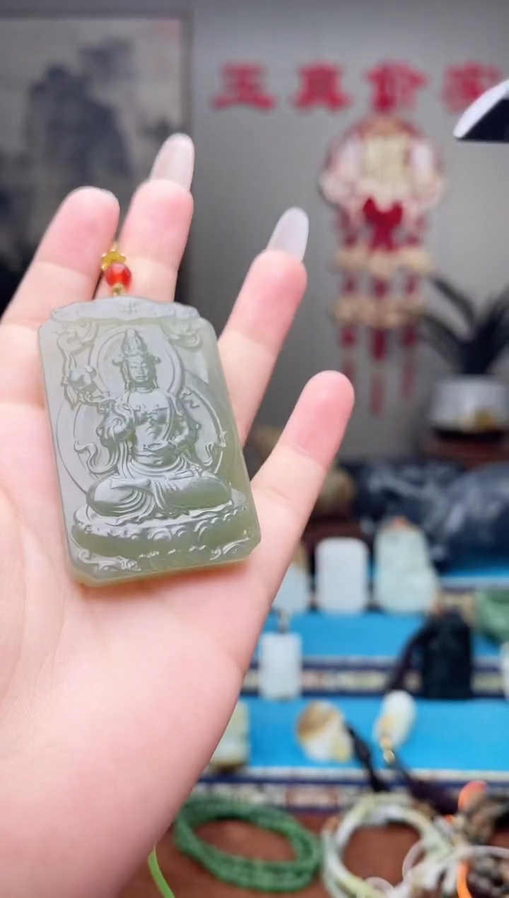 【闪购商品】和田玉挂件未镶嵌1