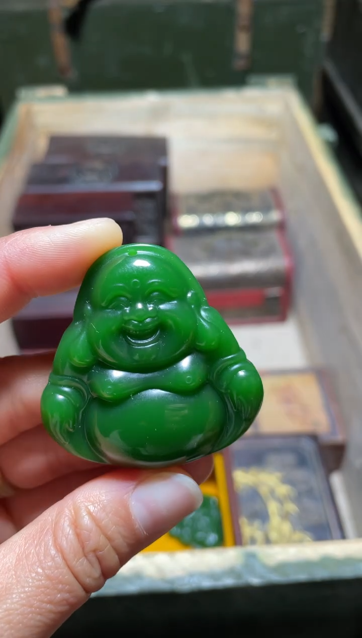 【闪购商品】绿弥勒佛1件
