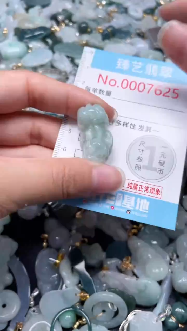 颈饰未镶嵌翡翠7625