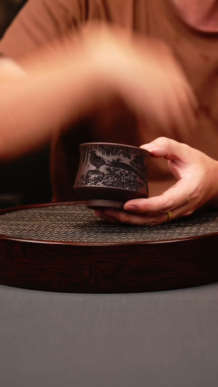 茶壶紫砂紫泥主人杯