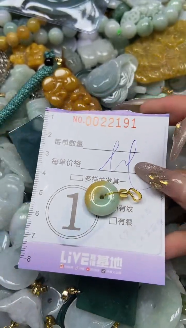 【闪购商品】翡翠颈饰未镶嵌闪购0022191