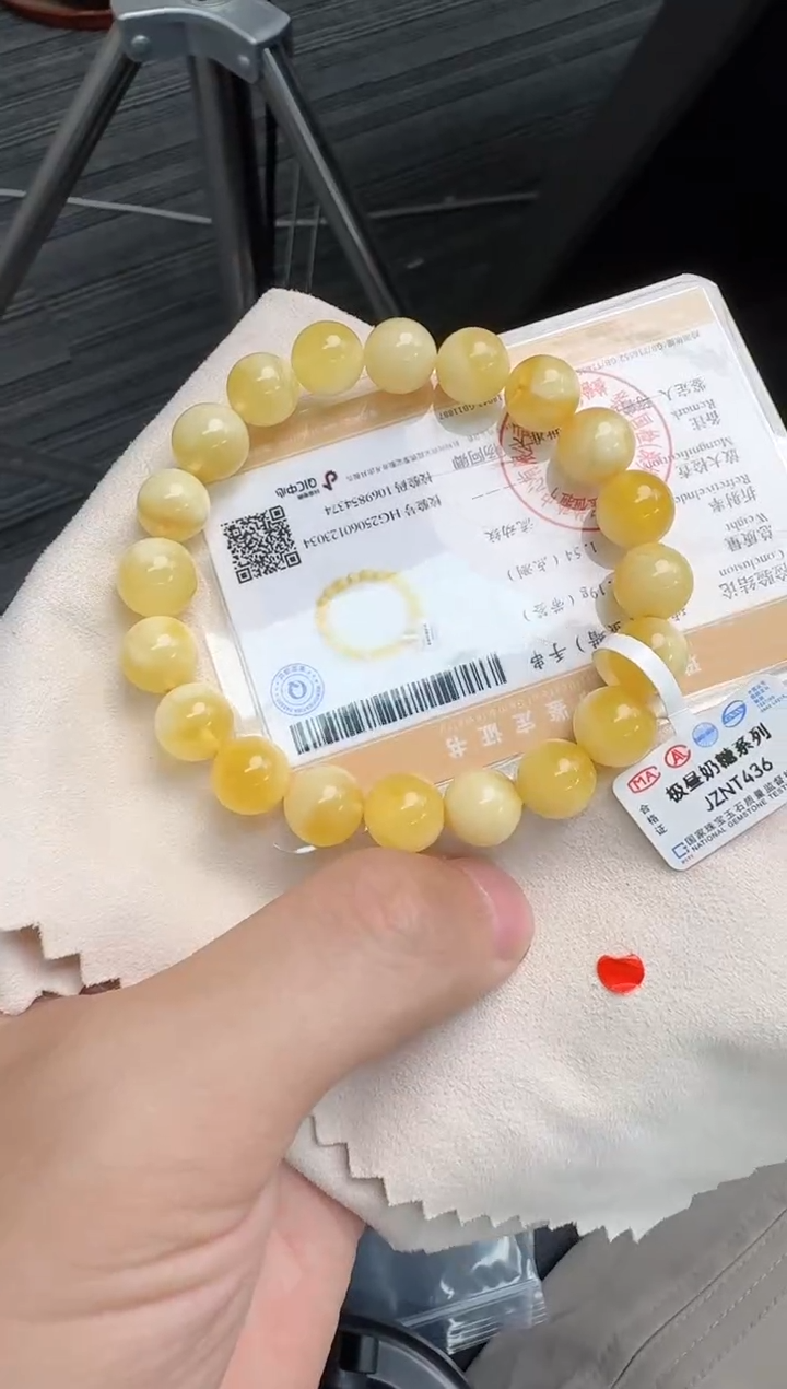 未镶嵌琥珀手串蜜蜡手串