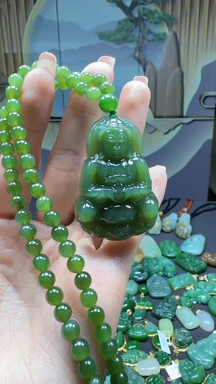 【闪购商品】和田玉挂件未镶嵌1