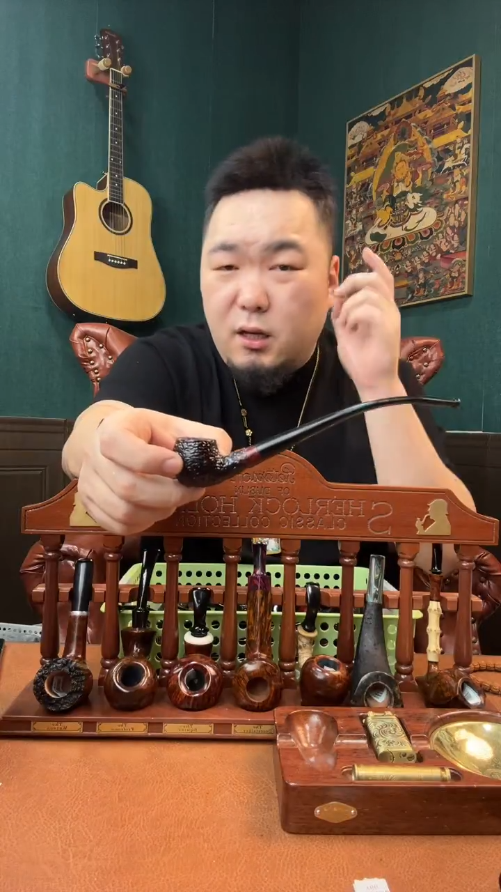 石楠木木雕款意大利进口石楠木烟斗