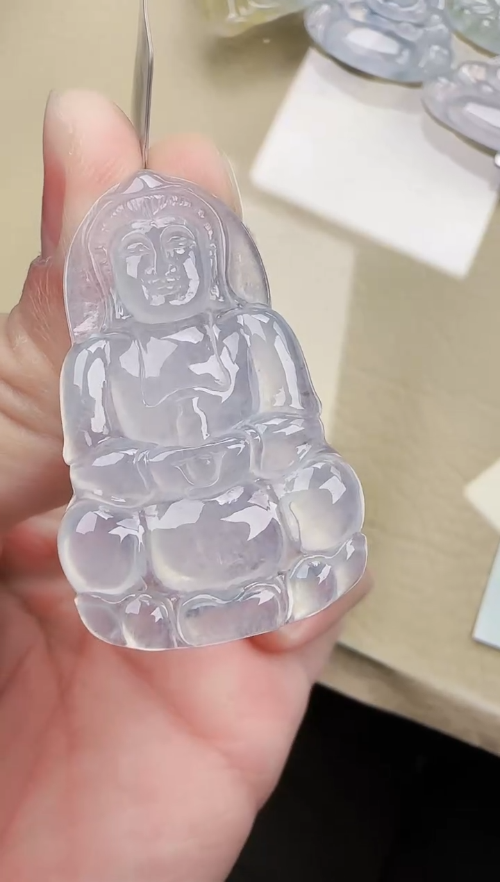 颈饰未镶嵌翡翠缅甸翡翠a货1