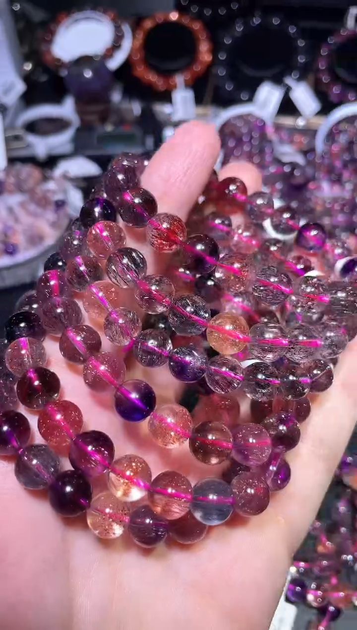 【闪购商品】水晶手链未镶嵌超七单圈A9（多样性发其一）