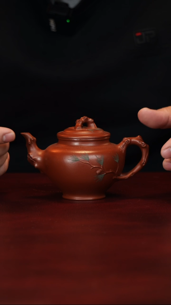 茶壶紫砂卢云霞--手工--抱春