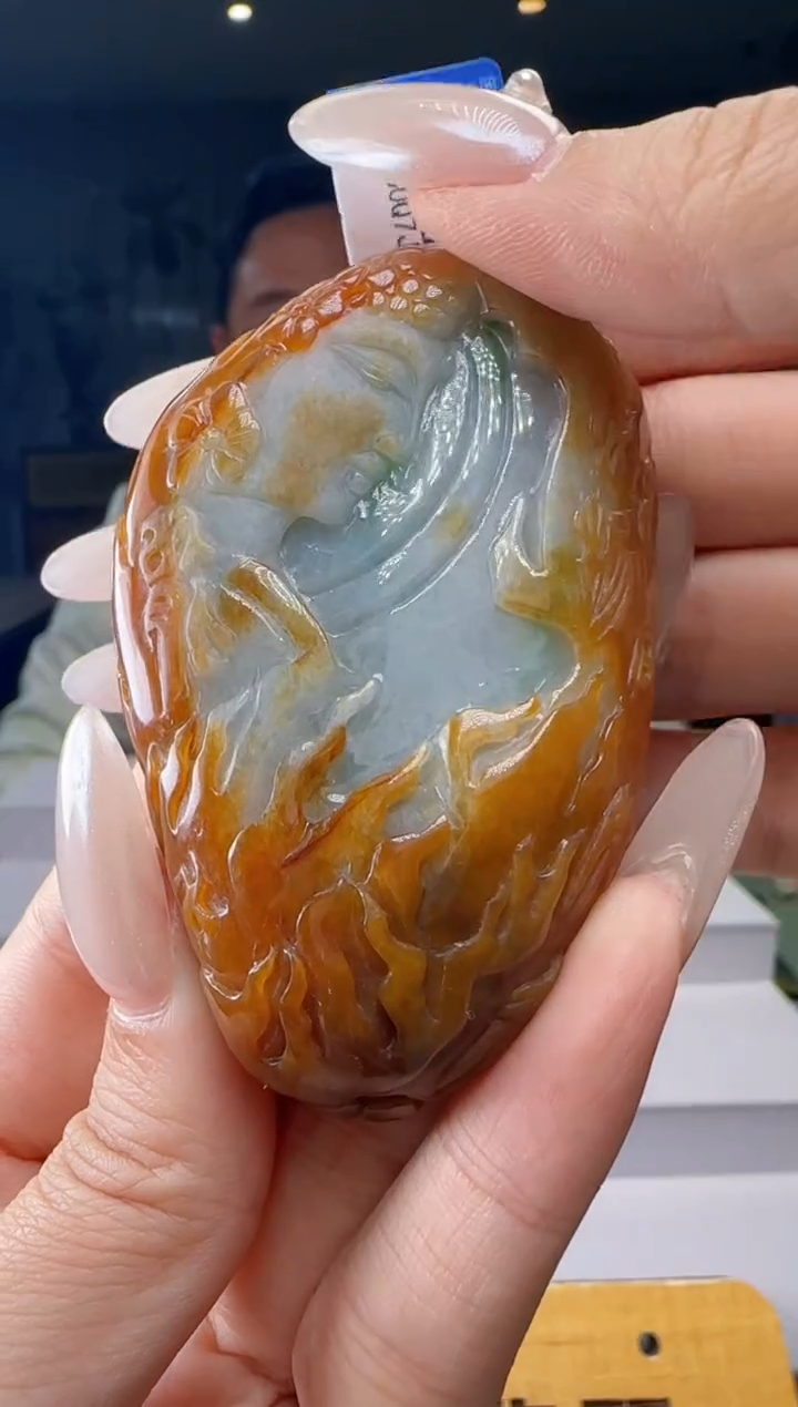 颈饰未镶嵌翡翠MM@@960Q7J04498