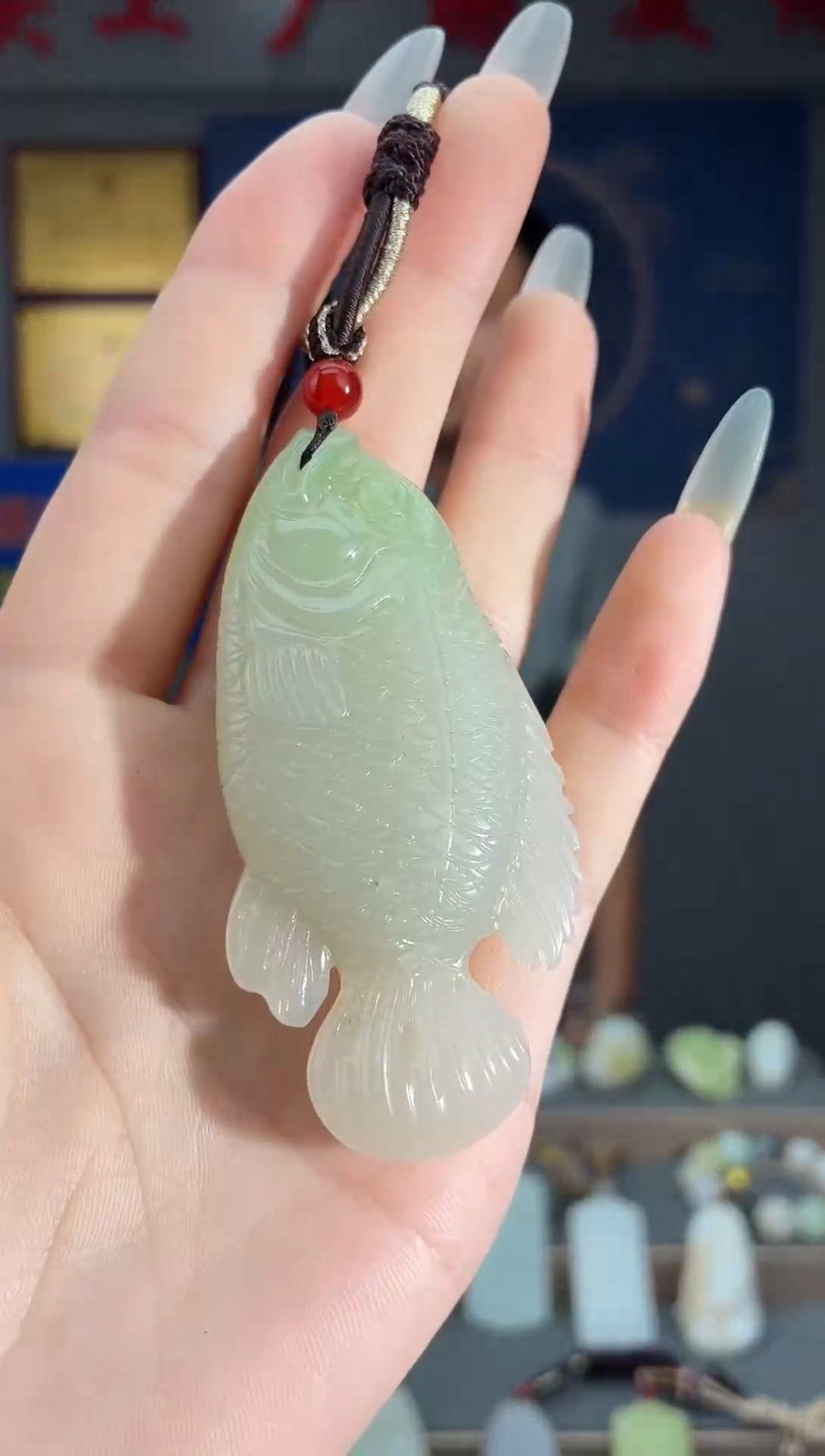 颈饰未镶嵌和田玉1