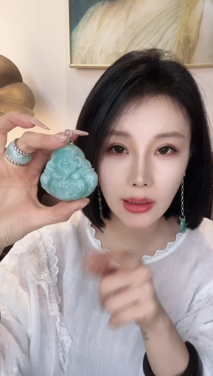 颈饰未镶嵌翡翠@*K翡翠E685