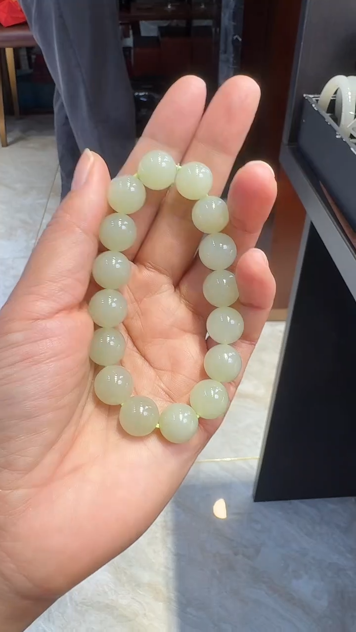 未镶嵌手串和田玉手串