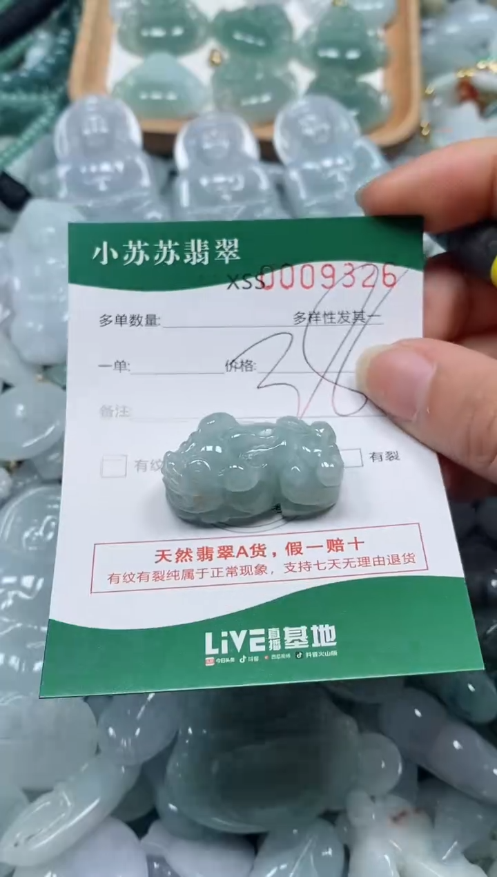 【闪购商品】翡翠颈饰未镶嵌闪购商品0009326