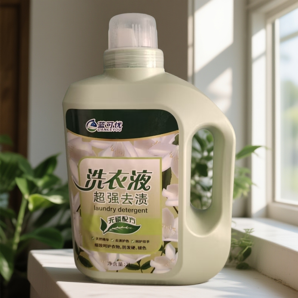蓝可优洗衣液深层清洁持久留香香氛洗衣液2L装家用