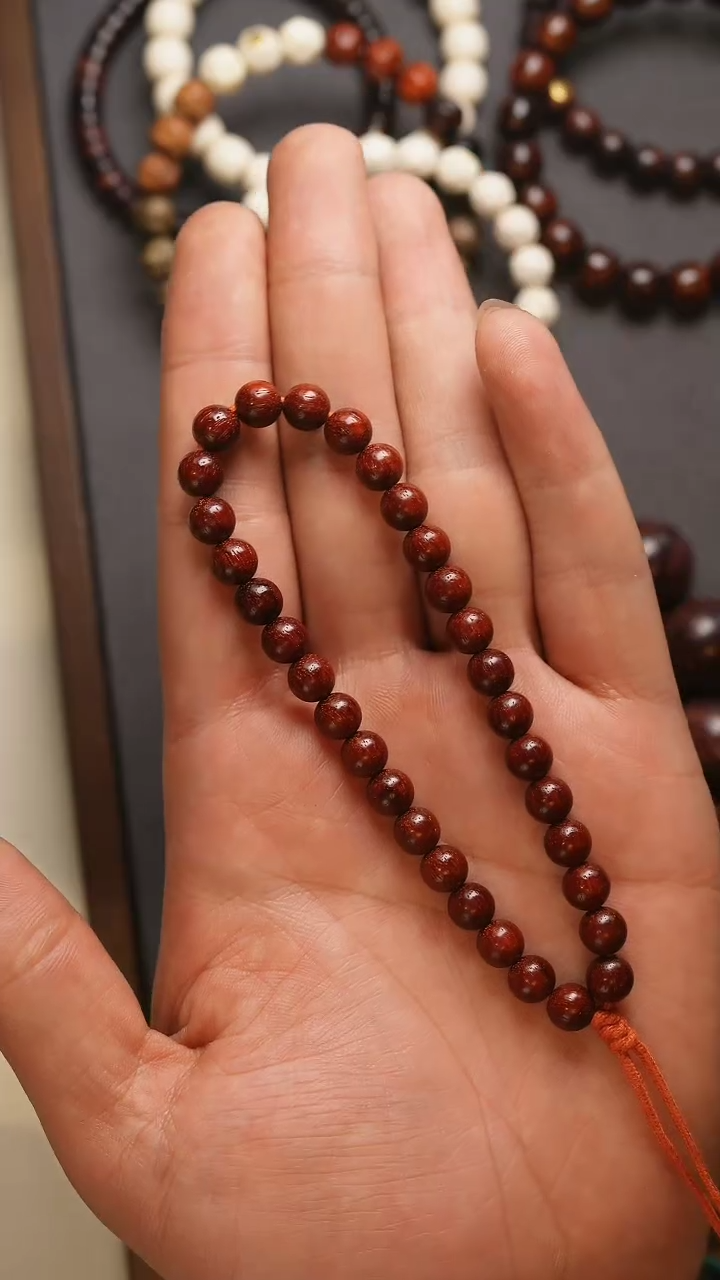 【闪购商品】小叶紫檀手串/手链小叶紫檀7mm圆珠手持