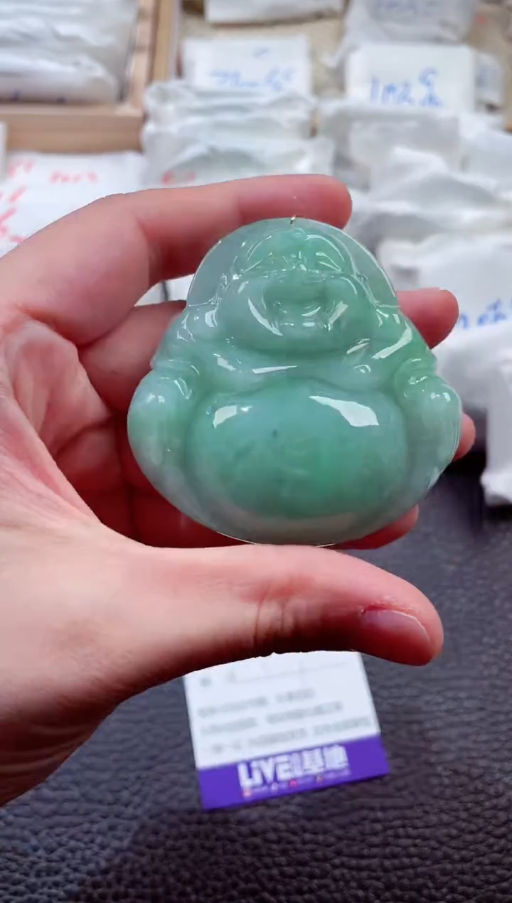 翡翠未镶嵌颈饰00007218