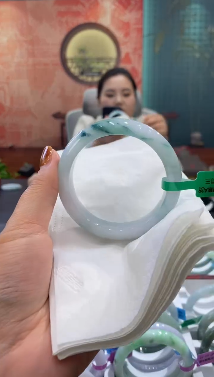 未镶嵌手镯翡翠校*码多人00016372