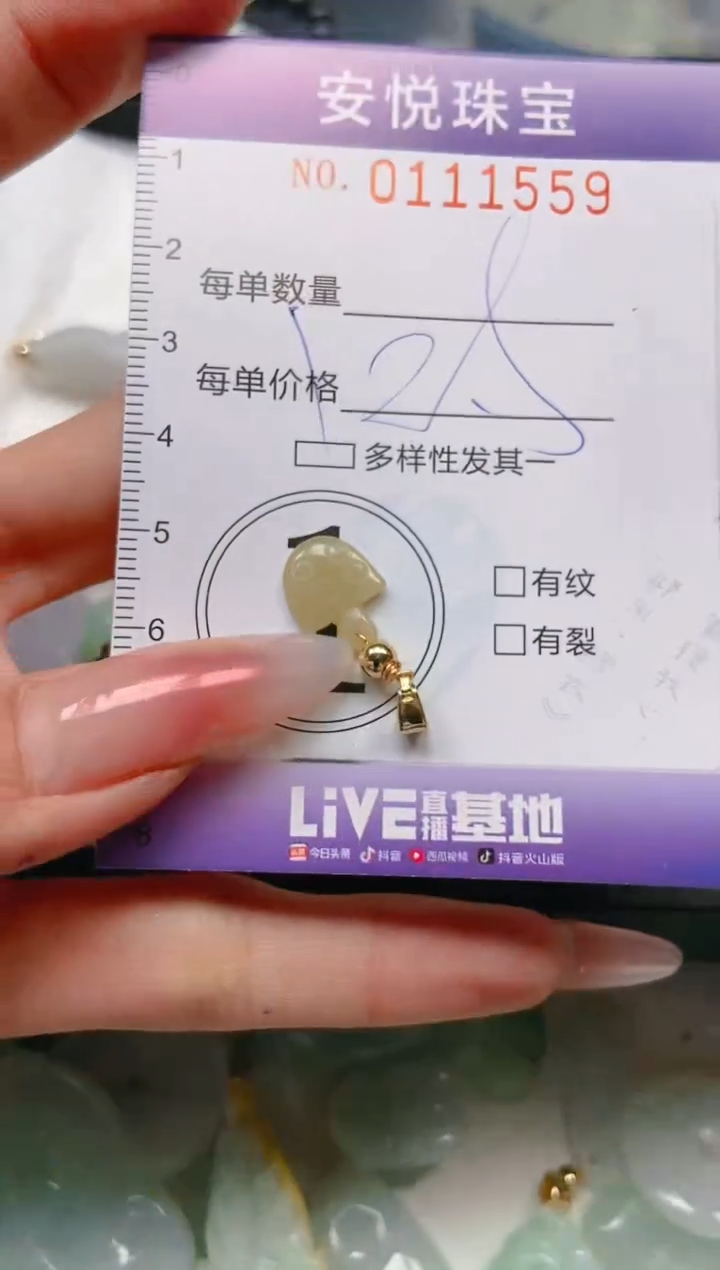 【闪购商品】翡翠颈饰未镶嵌闪购0111559