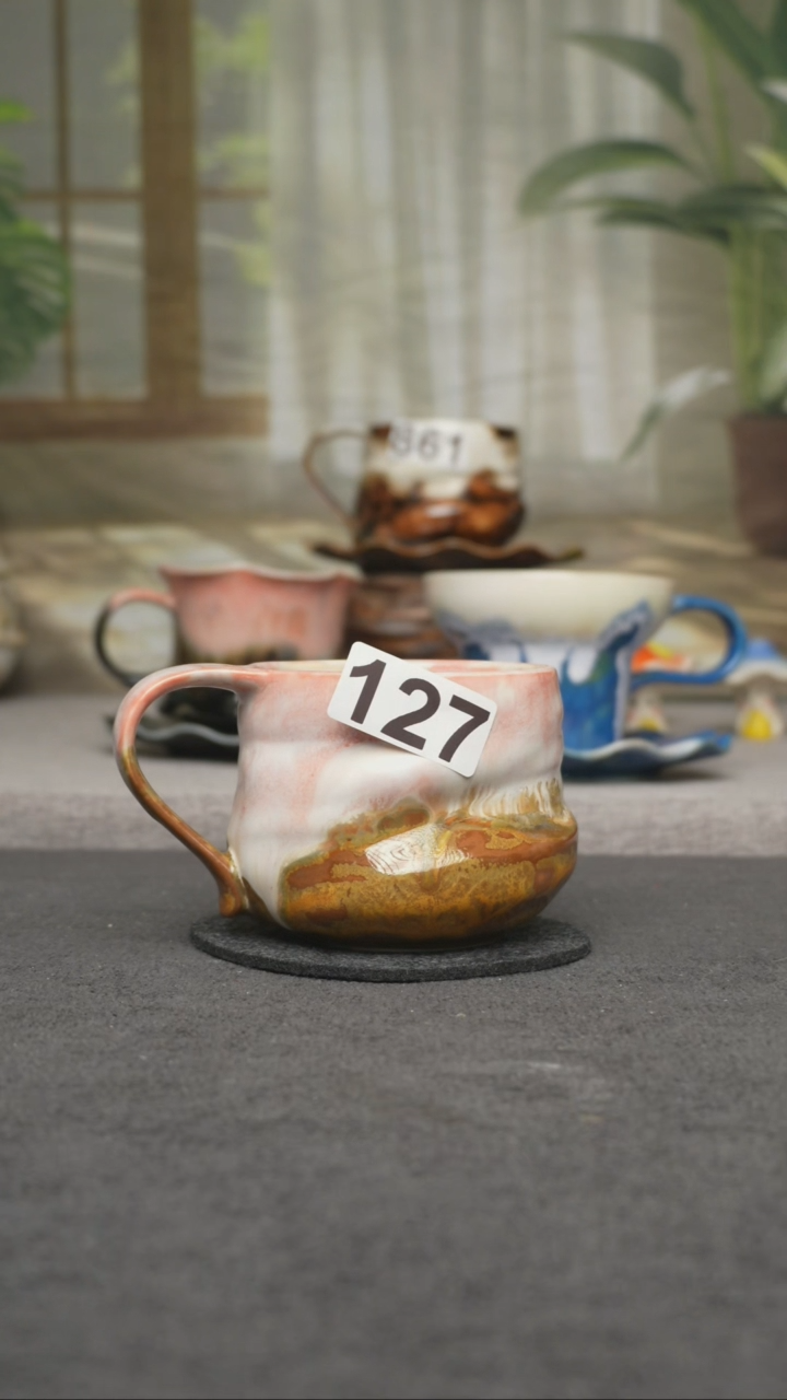 杯子瓷127景德镇手工手创杯子