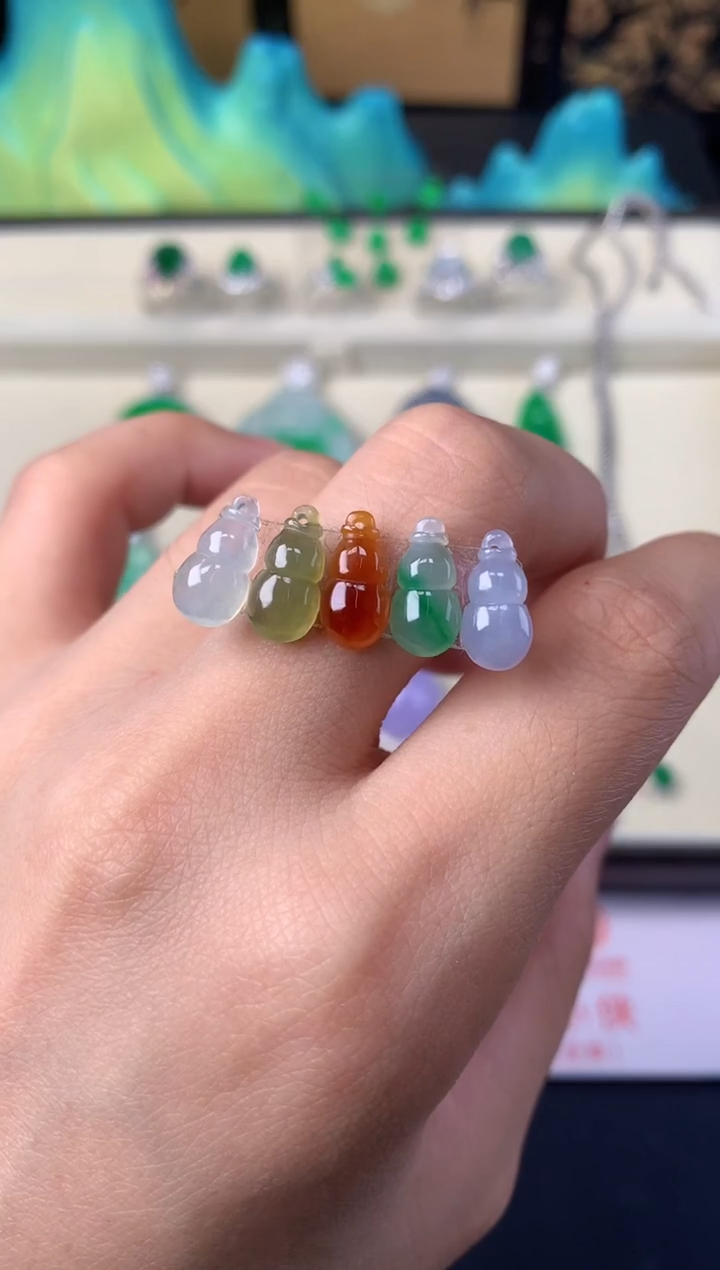 定制翡翠未镶嵌裸石（镶嵌定制）