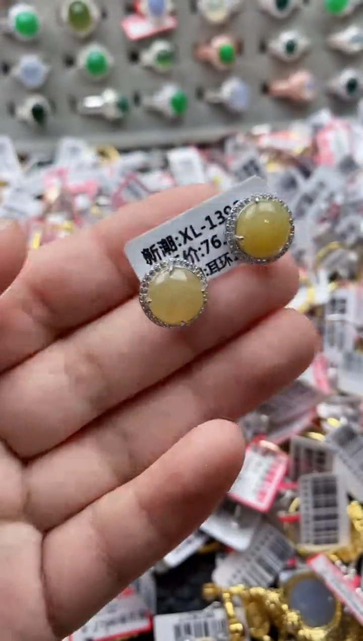 【闪购商品】翡翠戒指银S925镶嵌4444444---4