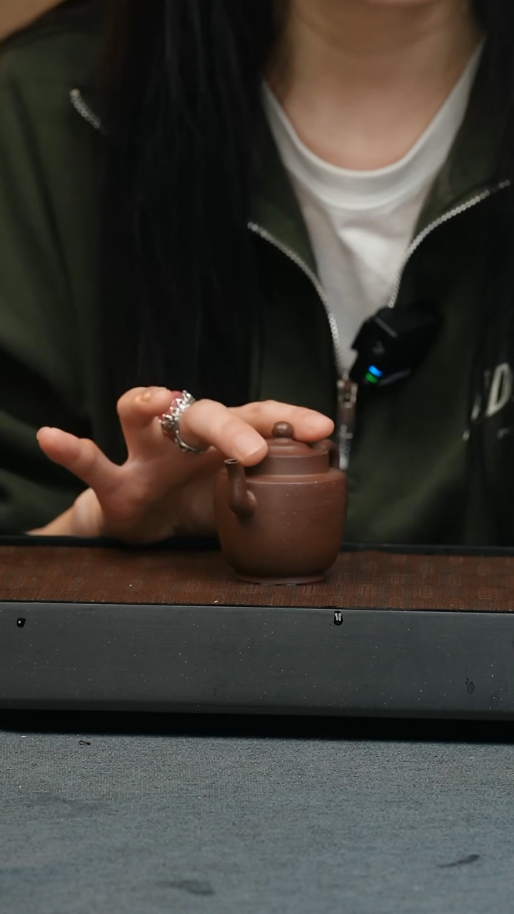 【闪购商品】紫砂茶壶五堂 折肩宫灯-时大彬.于茶香室制