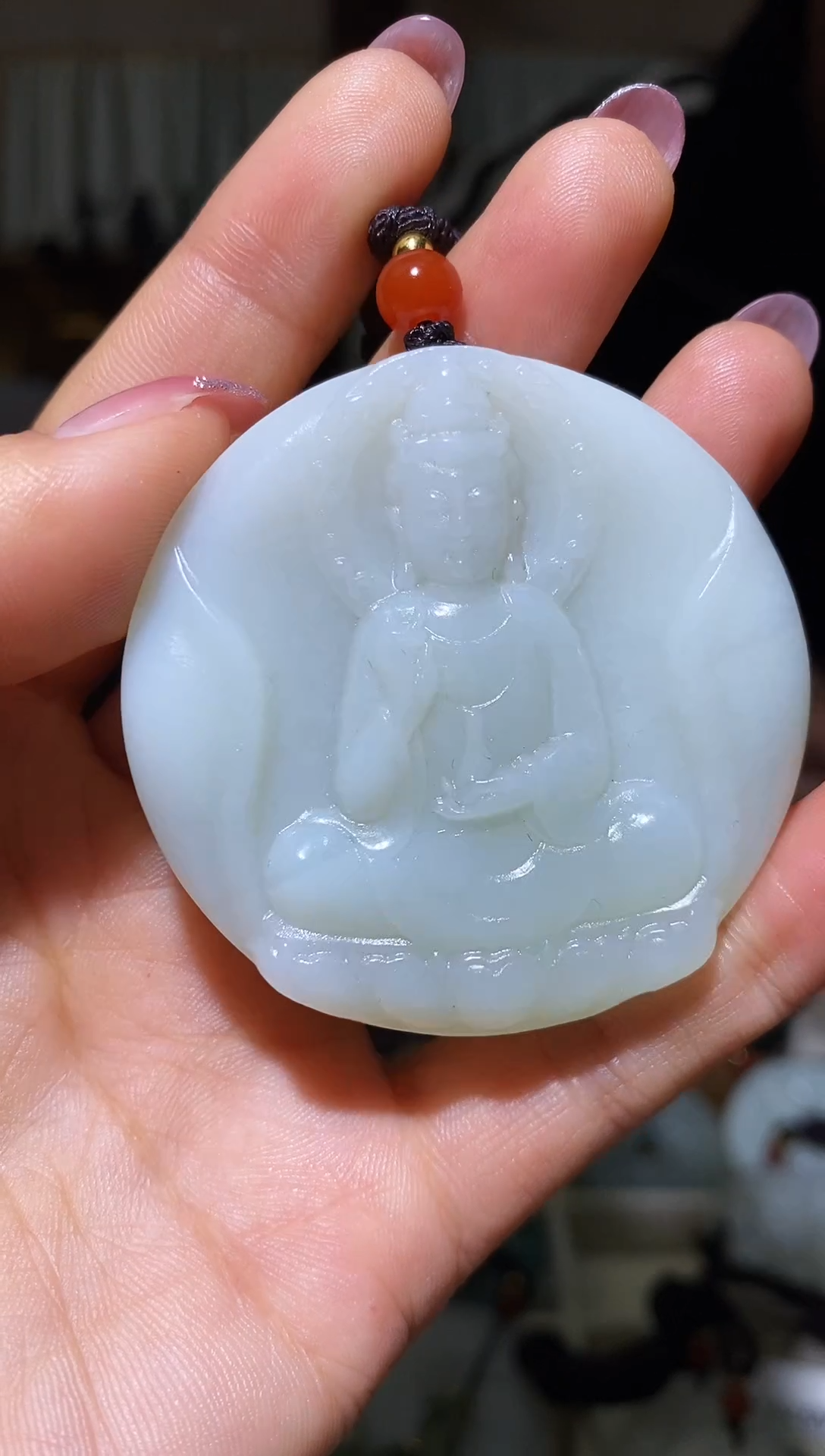颈饰未镶嵌和田玉1