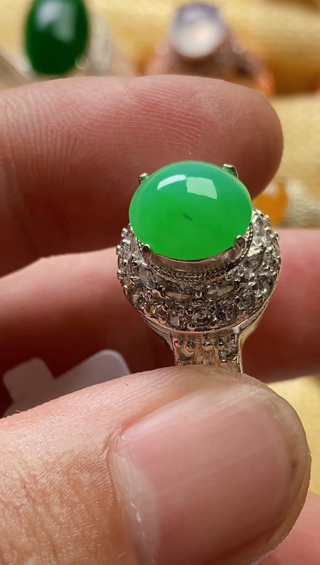 【闪购商品】翡翠戒指未镶嵌00000000